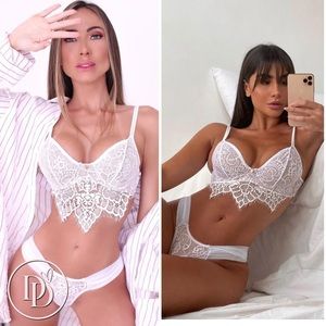 Charlize Demi chantilly lace bra &  panty set
